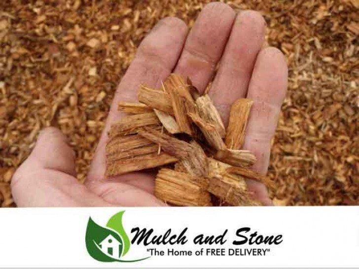 Playground Mulch  Birch Tree Bark & Stone