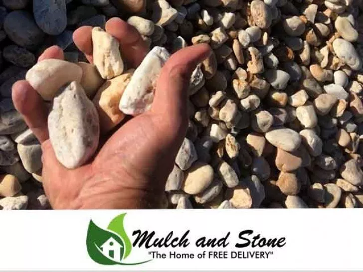 2 Inch River Washed Gravel Mulch and Stone