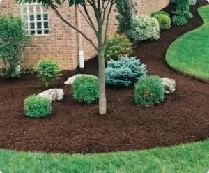 Best mulch for garden prep applied to flower beds