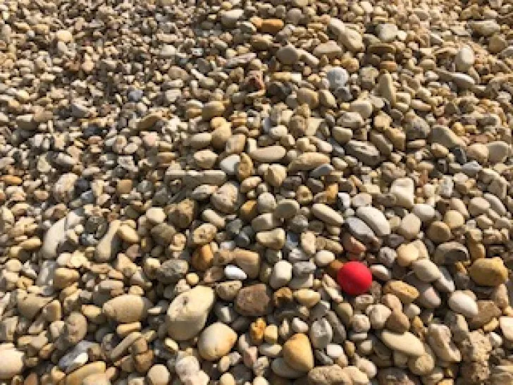MARYLAND DECORATIVE RIVER ROCK STONES 1-4 INCH