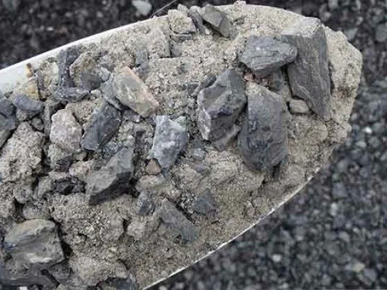 Crusher run gravel on a shovel, delivered in Maryland and Virginia